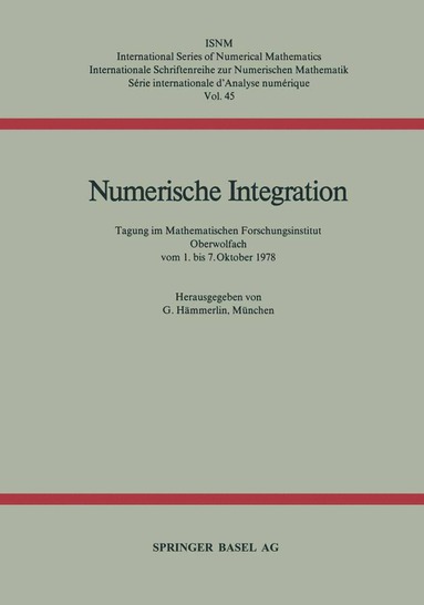 bokomslag Numerische Integration