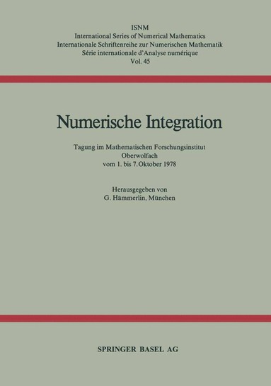 bokomslag Numerische Integration