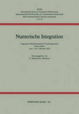 HÄMMERLIN, Hämmerlin, Ha"mmerlin - Numerische Integration, Häftad