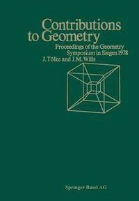 bokomslag Contributions to Geometry