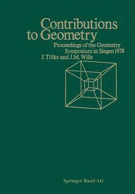 bokomslag Contributions to Geometry