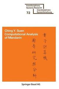 bokomslag Computational Analysis of Mandarin