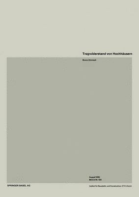 bokomslag Tragwiderstand von Hochhäusern