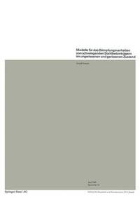 bokomslag Modelle für das Dämpfungsverhalten von schwingenden Stahlbetonträgern im ungerissenen und gerissenen Zustand