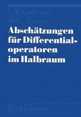 bokomslag Abschtzungen fr Differentialoperatoren im Halbraum