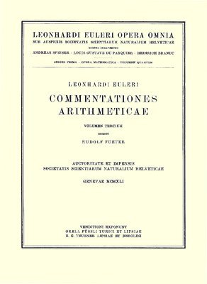 Commentationes arithmeticae 4th part