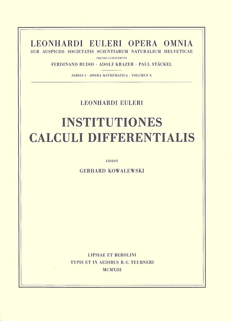 Introductio in analysin infinitorum 2nd part