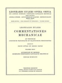 bokomslag Commentationes mechanicae. Principia mechanica