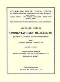 bokomslag Commentationes mechanicae ad theoriam corporum fluidorum pertinentes 2nd part