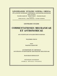 bokomslag Commentationes mechanicae et astronomicae ad scientiam navalem pertinentes 1st part