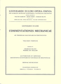 bokomslag Commentationes mechanicae et astronomicae ad scientiam navalem pertinentes 2nd part