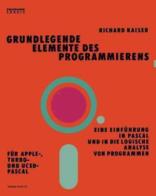 bokomslag Grundlegende Elemente des Programmierens