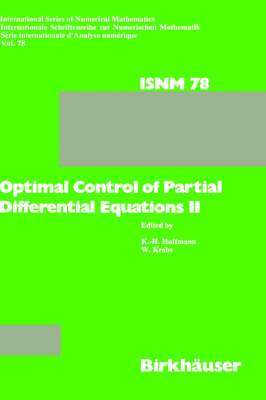 bokomslag Optimal Control of Partial Differential Equations II: Theory and Applications