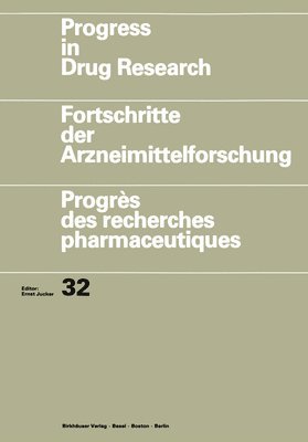 bokomslag Progress in Drug Research / Fortschritte Der Arzneimittelforschung / Progrès Des Recherches Pharmaceutiques