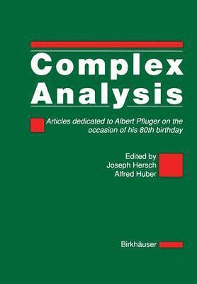 Complex Analysis 1