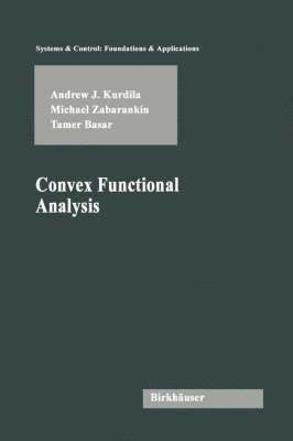 bokomslag Convex Functional Analysis