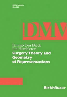 Surgery Theory and Geometry of Representations 1