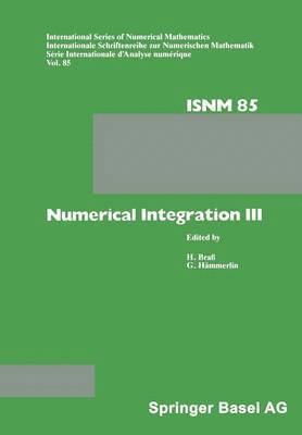 Numerical Integration III 1