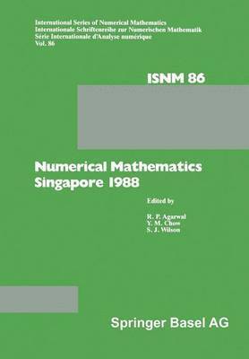 bokomslag Numerical Mathematics Singapore 1988