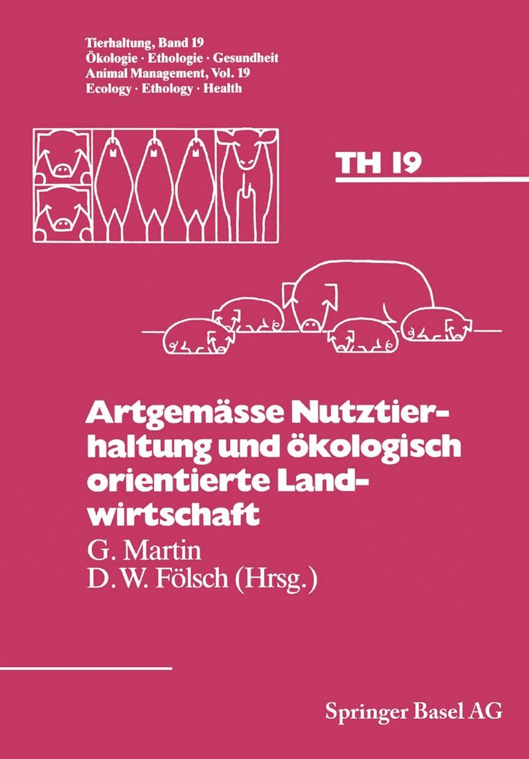 FÖLSCH, MARTIN, BOEHNCKE, Fölsch, Martin, Boehncke - Artgemässe Nutztierhaltung und ökologisch orientierte Landwirtschaft, Häftad