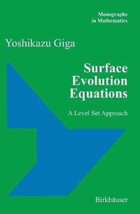 bokomslag Surface Evolution Equations