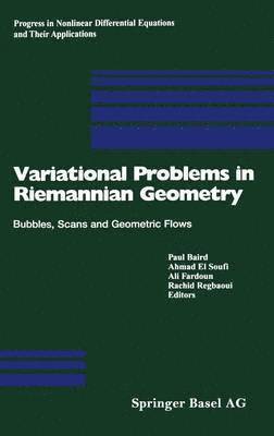 Variational Problems in Riemannian Geometry 1