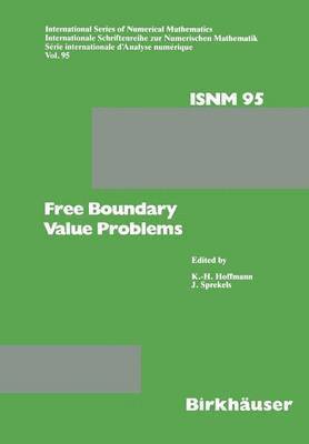Free Boundary Value Problems 1