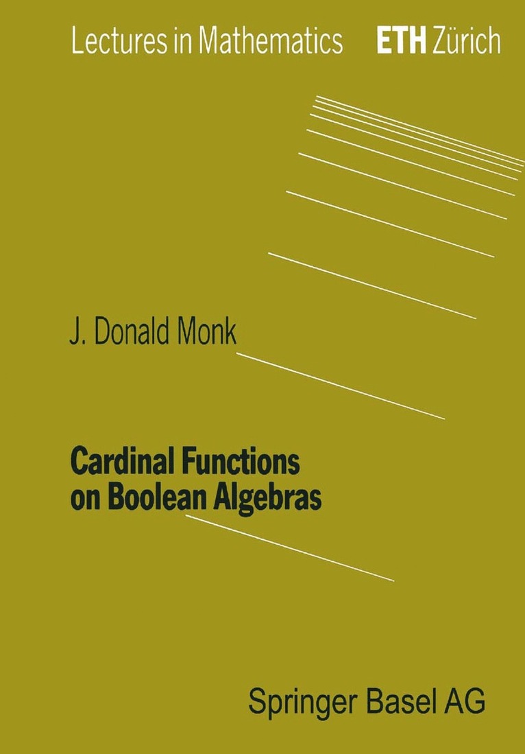 Cardinal Functions on Boolean Algebras 1