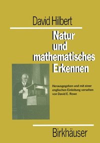 bokomslag David Hilbert. Natur Und Mathematisches Erkennen: Vorlesungen Gehalten 1919-1920 in Gattingen
