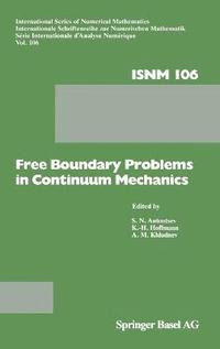 bokomslag Free Boundary Problems in Continuum Mechanics