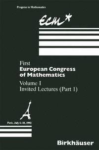 bokomslag First European Congress of Mathematics