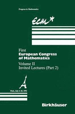 bokomslag First European Congress of Mathematics Paris, July 610, 1992