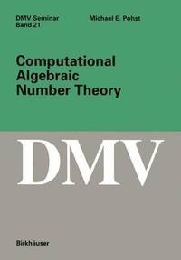 bokomslag Computational Algebraic Number Theory