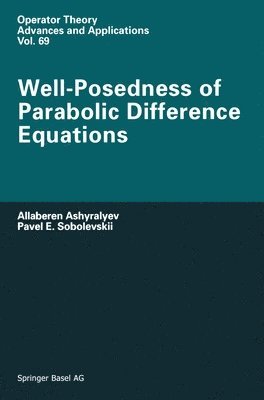 bokomslag Well-Posedness of Parabolic Difference Equations