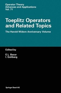 bokomslag Toeplitz Operators and Related Topics