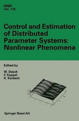 bokomslag Control and Estimation of Distributed Parameter Systems