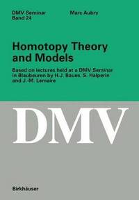 bokomslag Homotopy Theory and Models