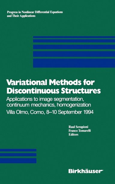 bokomslag Variational Methods for Discontinuous Structures