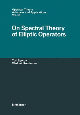 bokomslag On Spectral Theory of Elliptic Operators