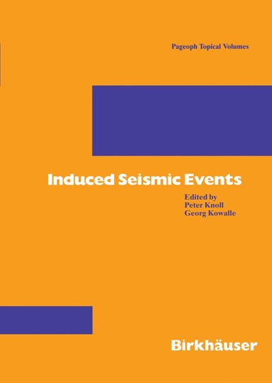 bokomslag Induced Seismic Events
