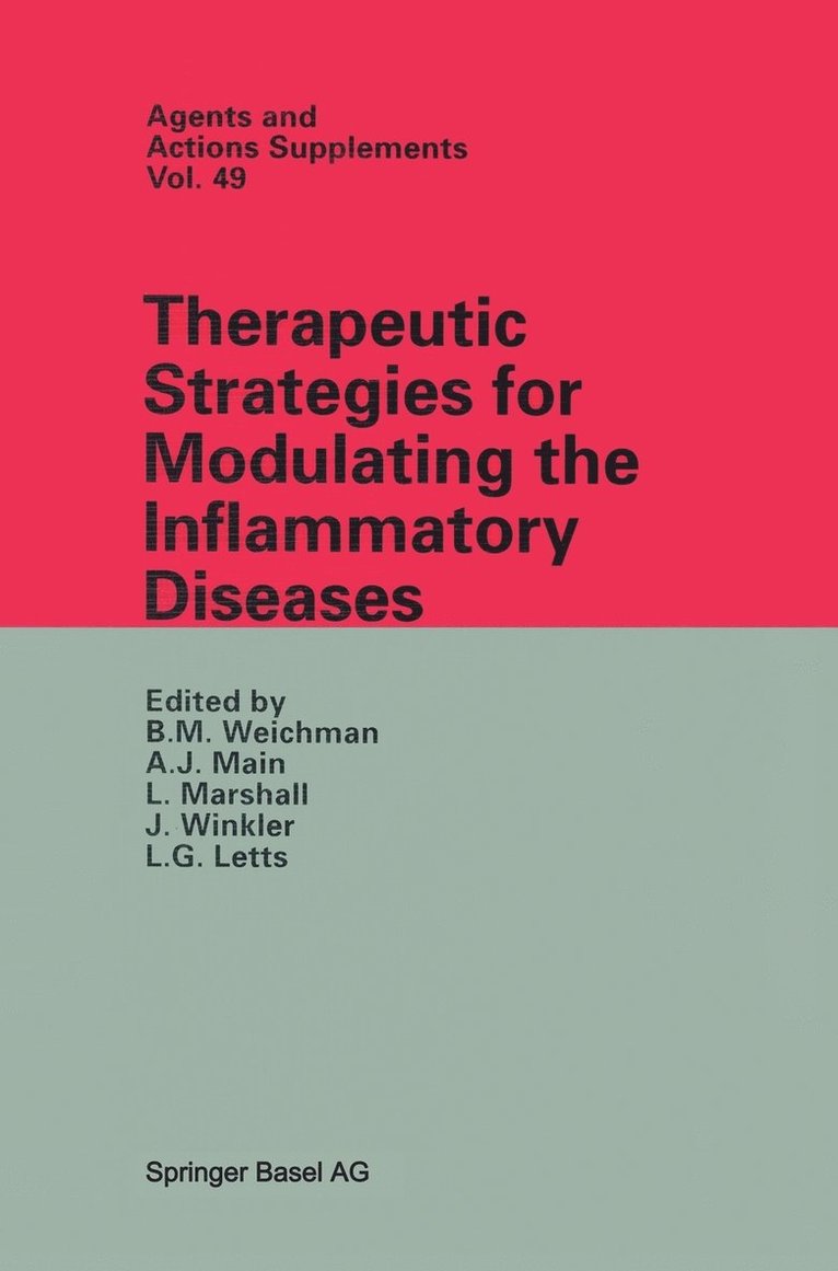 Therapeutic Strategies for Modulating the Inflammatory Diseases
