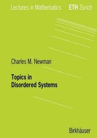 bokomslag Topics in Disordered Systems