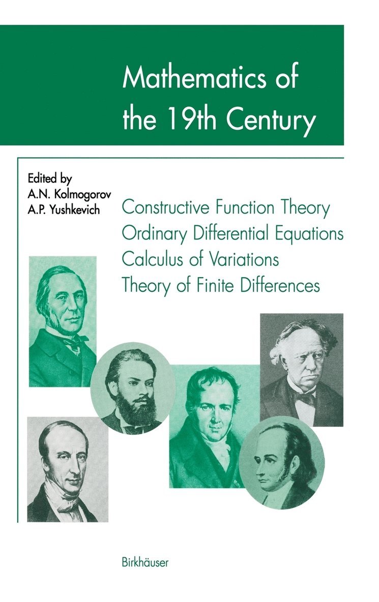 Mathematics of the 19th Century 1