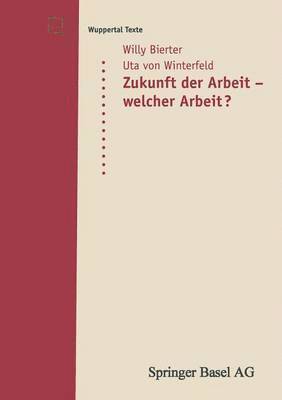 bokomslag Zukunft der Arbeit  welcher Arbeit?