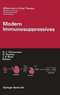 bokomslag Modern Immunosuppressives