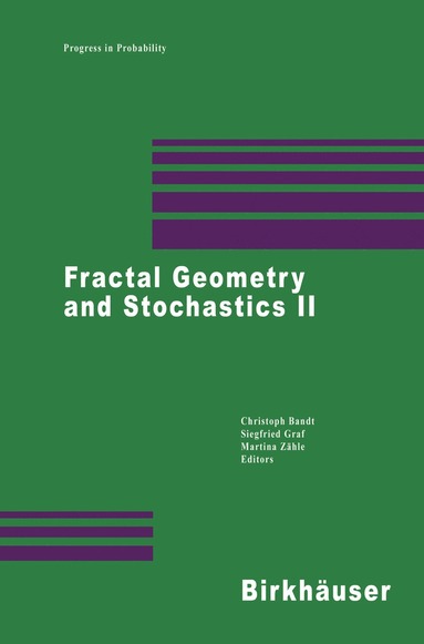 bokomslag Fractal Geometry and Stochastics II