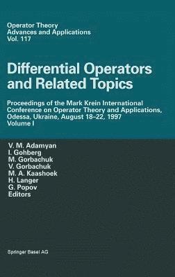 Differential Operators and Related Topics: v. 1 Differential Operators and Related Topics 1