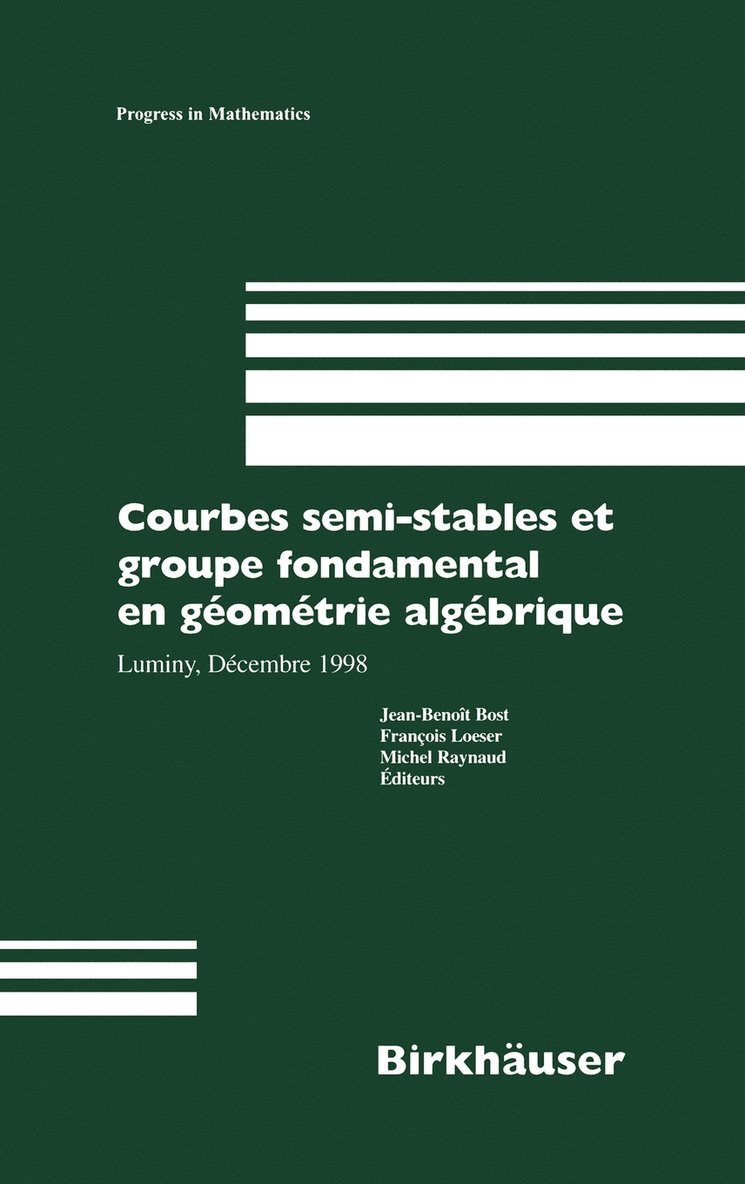 Courbes semi-stables et groupe fondamental en geometrie algebrique 1