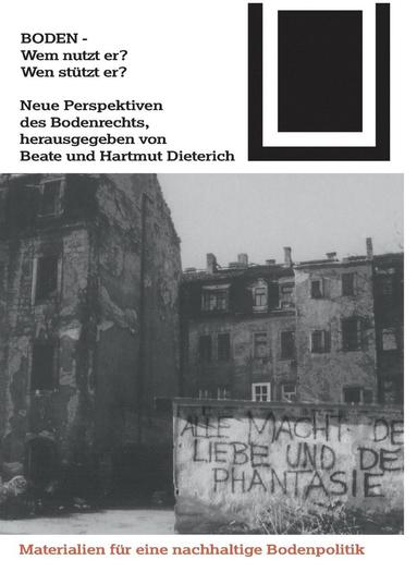 bokomslag Boden - Wem Nutzt Er? Wen Sta1/4tzt Er?