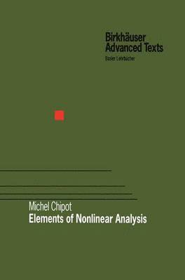 Elements of Nonlinear Analysis 1